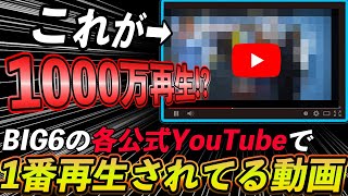 【驚愕】プレミアBIG6の各公式YouTubeで最も再生されている動画クイズをしたら難しすぎた。