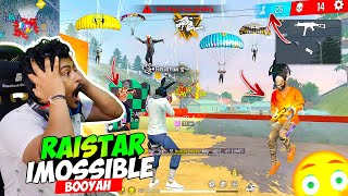 Raistar Impossible Booyah  in Bimasakti Intense situation last zone - Free Fire Max