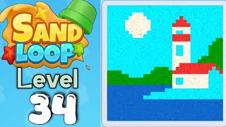 Sand Loop Level 34 Walkthrough