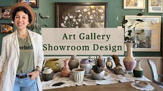 Changing the Art Gallery Showroom Design | New Art \u0026 Pottery Display