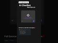 AI ChatBot Html CSS Js #learnhtml5andcss3 #coding