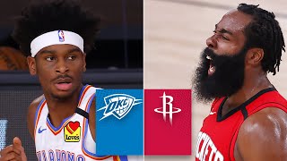 Oklahoma City Thunder vs. Houston Rockets [GAME 2 HIGHLIGHTS] | 2020 NBA Playoffs