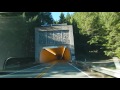 drive u.s. route 199 through collier tunnel in california