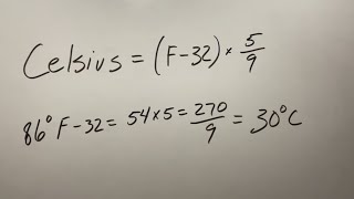 Mental Math: Convert Fahrenheit To Celsius In Seconds!