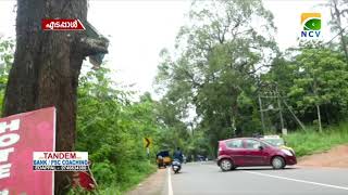 എടപ്പാൾ പട്ടാമ്പി റോഡിലെ ഉണങ്ങിയ മരങ്ങൾ വാഹന യാത്രക്കാർക്കും കാൽനടയാത്രക്കാർക്കും ഭീഷണിയാകുന്നു.