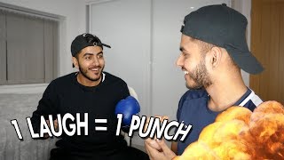1 LAUGH = 1 PUNCH!! TRY NOT TO LAUGH | KSI FUNNY MOMENTS!