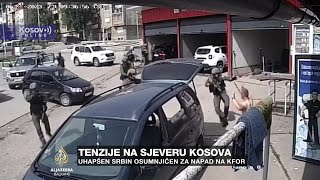 Snimak novog hapšenja na sjeveru Kosova