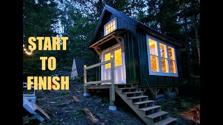 Lakeside, Off Grid Cabin Build .... Start to Finish
