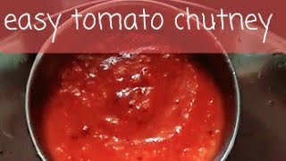 #easy #tomato #chutney ... | செம ஈசியா தக்காளி சட்னி