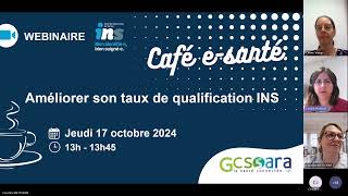 Café e-santé #6 : Améliorer son taux de qualification INS