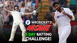 CRICKET 22 | 5-Day Batting Challenge | England v India! Day 1/2
