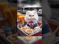 cat selling chicken noodles #cat #feedshorts #shortsviral #cute #cute #catlover #kitten