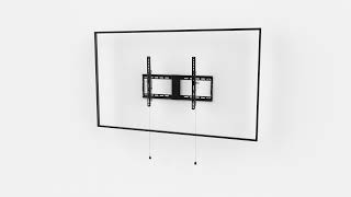 Monoprice EZ Series Tilt TV Wall Mount Bracket For TVs 37in to 80in - 43205