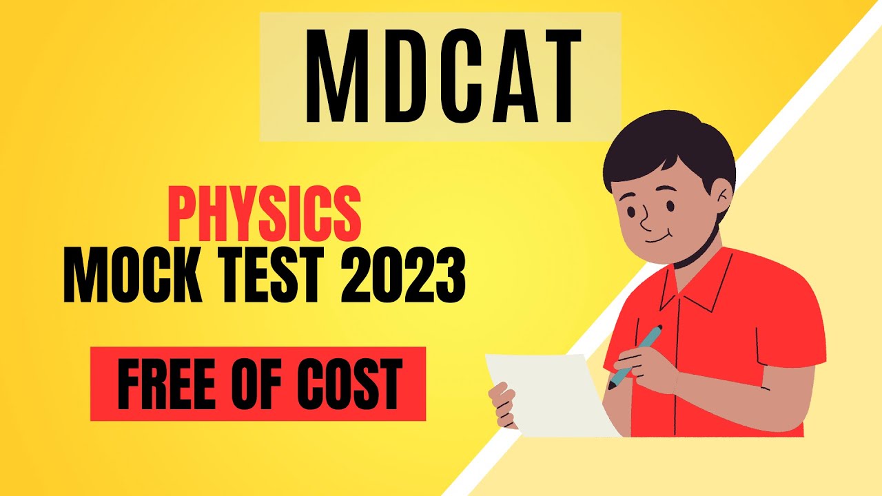 MDCAT Physics | Free MOCK TEST For 2023 Aspirants - YouTube