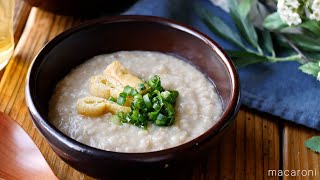 [Oatmeal Chinese porridge] Gentle taste ♪ Oatmeal makes it healthy! ｜ macaroni