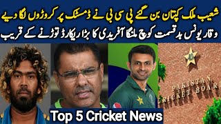 Shoaib Malik Captain in Cpl , Pcb Announced new domastic Cricket system , top Cricket News