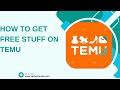 How to Get Free Stuff On Temu (Step-By-Step Guide)