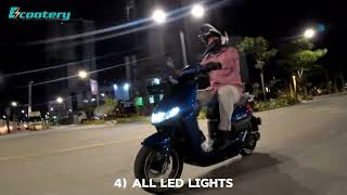 Yadea T9 night ride.