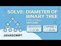 543. Diameter of Binary Tree - LeetCode JavaScript