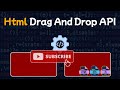 Drag And Drop Containers With Html Drag And Drop API