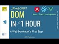 JavaScript DOM Tutorial for Beginners 🚀 | Master DOM Manipulation in 1 Hour [2025]!