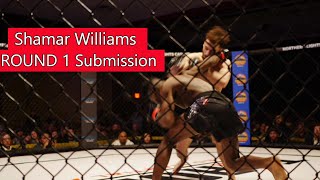 Shamar Williams vs. Izzudeen Atmeh (Round 1 Submission) FULL FIGHT  #submission #mma #mmanews