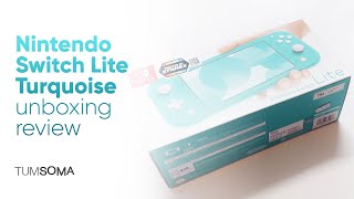 Nintendo Switch Lite Turquoise - Unboxing Review
