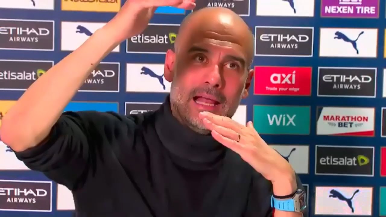 Pep Guardiola - Brighton V Man City - Embargoed Pre-Match Press ...