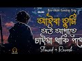 আইবা তুমি অউ আশাতে চাইয়া থাকি পথে slowed×reverb aibay tumi romantic lofi song