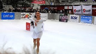 👯 ☃ 安藤美姫さんスケート教室　第70回 札幌雪まつり 2019 　午前の部