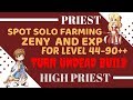 Priest / High Priest Full Support Farm Guide | Turn Undead | Ragnarok M Eternal Love