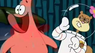 Spongebob Squarepants - Sandy hits patrick - Explosion