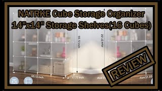 NATRKE Cube Storage Organizer 14\