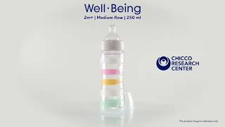 Well-Being feeding bottle 250ml white