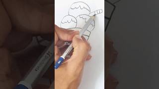 How to Draw a Cute Ice Cream 🍦| #shorts #trending #viral #drawing #short