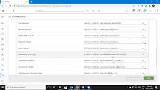 4. How to Define GL Account Mapping