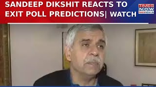 Delhi Exit Poll 2025: Congress Sandeep Diskhit Reacts To Exit Poll Predictions| Watch