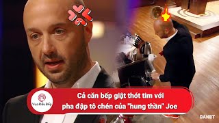 Cả căn bếp giật thót tim với pha đập tô chén \