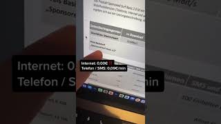 Bei Netzclub gibt es einen komplett kostenlosen Handyvertrag mit Datenvolumen #shorts #handyvertrag