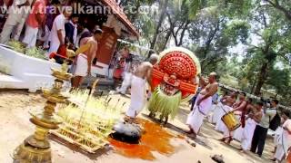 Raktheswari Theyyam @ Nikkunnath Kalari  (Travel Kannur Kerala Videos)