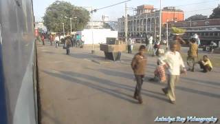 Entering Kharagpur Junction : Secunderabad Howrah Falaknuma Superfast Express