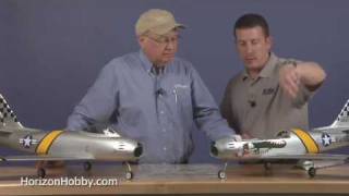 HorizonHobby.com - Preview  E-Flite F-86 Sabre EDF 15e ARF