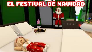 El festival de Navidad | Historia de Roblox Brookhaven