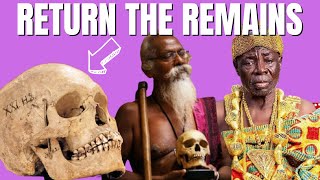 African Colonial remains must be returned, not displayed!