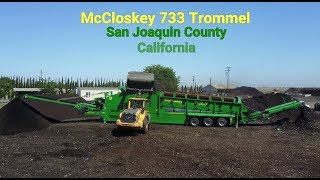 McCloskey 733 Trommel Screening 3/8\