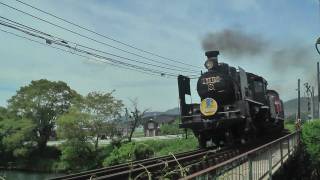 SLやまぐち号(C56・DD51) 大歳駅→矢原駅 -坂東踏切前-