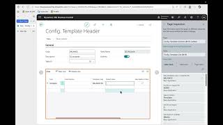 Use of Different Templates in Dynamics 365 Business central