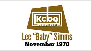 Lee “Baby” Simms on 1170 KCBQ San Diego