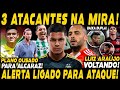 FLAMENGO DEFINE 3 NOMES PARA SUBSTITUIR GABIGOL! ALERTA LIGADO PARA FILIPE LUÍS! L. ARAÚJO VOLTANDO!