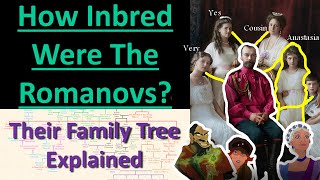 The ROMANOV'S: Their Inbred Family Tree Explained- Mortal Faces